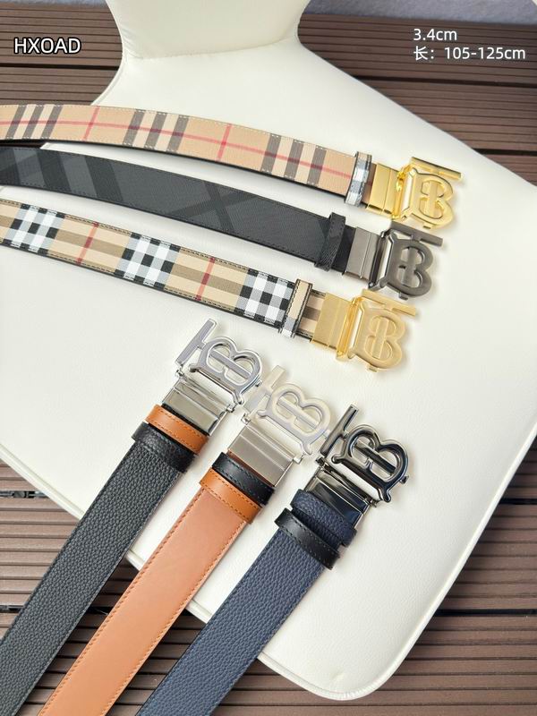 Burberry belt 34mmX105-125cm 8L12